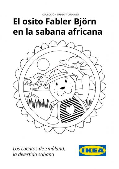 STORY: Fabler Björn the teddy bear in the African savannah