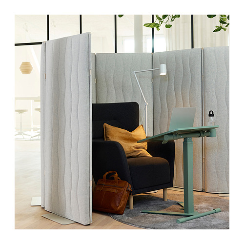MITTZON, acoustic screen, floor standing 14 of 17 open dialog