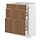 Select colour variation: white/Tistorp brown walnut effect