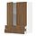 Select colour variation: white/Tistorp brown walnut effect