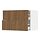 Select colour variation: white/Tistorp brown walnut effect