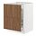 Select colour variation: white/Tistorp brown walnut effect