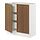 Current variation: white/Tistorp brown walnut effect