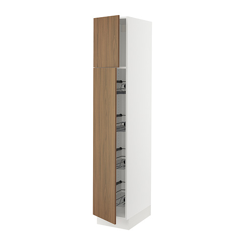 SEKTION, high cabinet w door/wire baskets. 1 of 2 open dialog