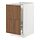 Select colour variation: white/Tistorp brown walnut effect
