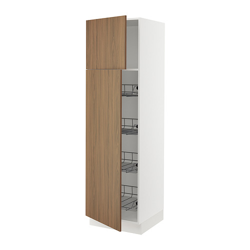 SEKTION, high cabinet w door/wire baskets. 1 of 2 open dialog