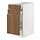 Select colour variation: white/Tistorp brown walnut effect