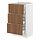 Select colour variation: white/Tistorp brown walnut effect