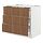 Select colour variation: white/Tistorp brown walnut effect