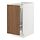 Select colour variation: white/Tistorp brown walnut effect