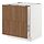 Select colour variation: white/Tistorp brown walnut effect