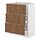Select colour variation: white/Tistorp brown walnut effect