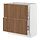 Current variation: white/Tistorp brown walnut effect