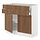 Current variation: white/Tistorp brown walnut effect