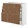 Current variation: white/Tistorp brown walnut effect