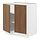 Current variation: white/Tistorp brown walnut effect