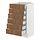 Select colour variation: white/Tistorp brown walnut effect