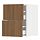 Select colour variation: white/Tistorp brown walnut effect