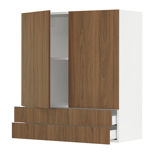 SEKTION / MAXIMERA, wall cabinet w 2 doors/2 drawers. 1 of 2 open dialog