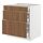 Select colour variation: white/Tistorp brown walnut effect