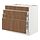 Current variation: white/Tistorp brown walnut effect