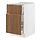 Select colour variation: white/Tistorp brown walnut effect