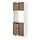 Select colour variation: white/Tistorp brown walnut effect