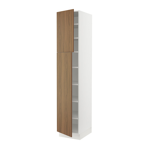 SEKTION, high cabinet with shelves/2 doors 1 of 2 open dialog