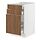 Select colour variation: white/Tistorp brown walnut effect
