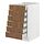 Current variation: white/Tistorp brown walnut effect