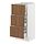 Current variation: white/Tistorp brown walnut effect