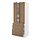 Select colour variation: white/Tistorp brown walnut effect