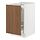 Select colour variation: white/Tistorp brown walnut effect