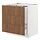 Select colour variation: white/Tistorp brown walnut effect