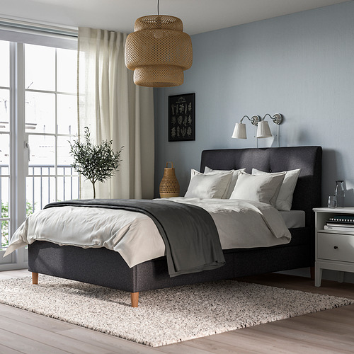 IDANÄS, upholstered storage bed 2 of 11 open dialog