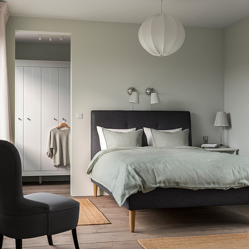 IDANÄS, upholstered bed frame 2 of 10 open dialog