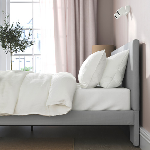 GLADSTAD, upholstered bed frame 4 of 9 open dialog