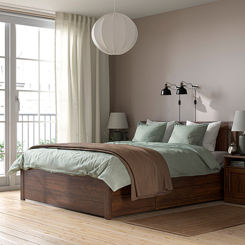 SONGESAND, bed frame with 2 storage boxes 6 of 11 open dialog