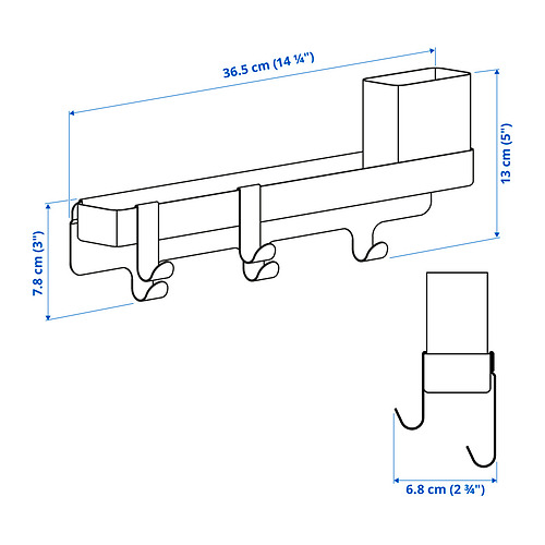 ALTARLIDEN, hook rack. 16 of 17 open dialog