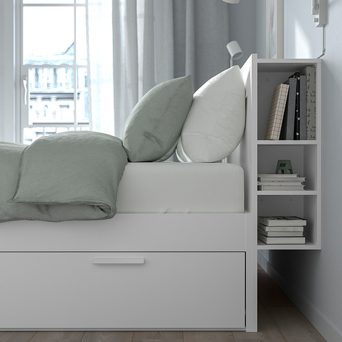 BRIMNES, estructura cama con almacenamiento 6 de 9 open dialog