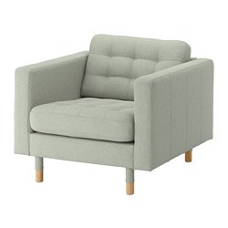 MORABO, armchair, Gunnared light green