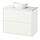 Select colour variation: white/white marble effect