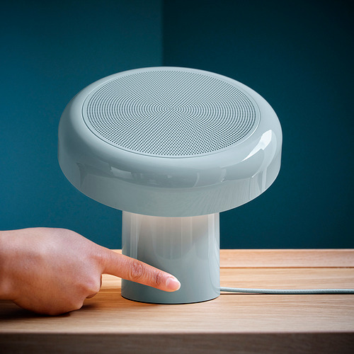 BLOMPRAKT, lámpara con altavoz Bluetooth. 6 de 7 open dialog