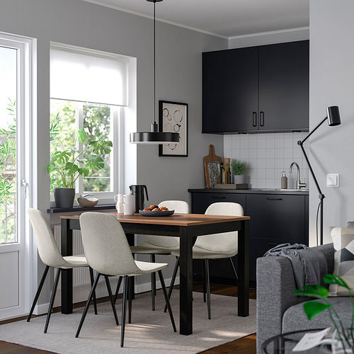 ÅLHULT / NORDMANSSKÄR, mesa y 4 sillas. 2 de 7 open dialog