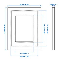 Ilustración de medidas - EDSBRUK Marco