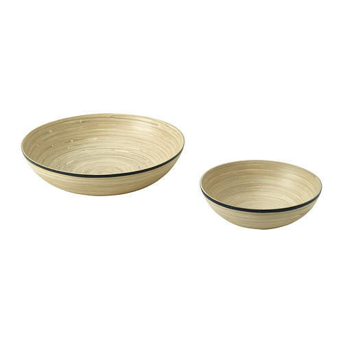 SOLUPPGÅNG, serving bowl, set of 2. 1 of 4 open dialog