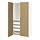Select colour variation: TONSTAD oak veneer