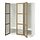 Select colour variation: TONSTAD oak veneer / glass