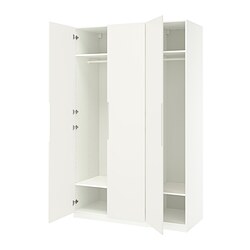 PAX/KAMMARTORP/GULLABERG, combinación armario, TONSTAD hueso