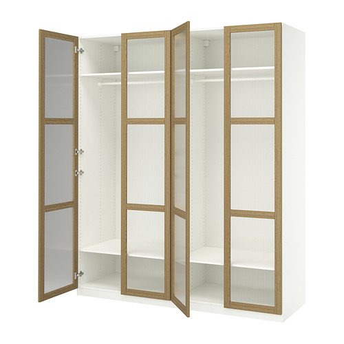 PAX / TONSTAD, wardrobe combination 1 of 6 open dialog